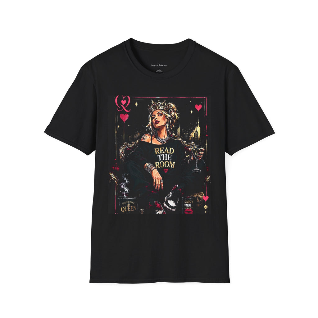 Cool Queen Soft Style Front Graphic Tee