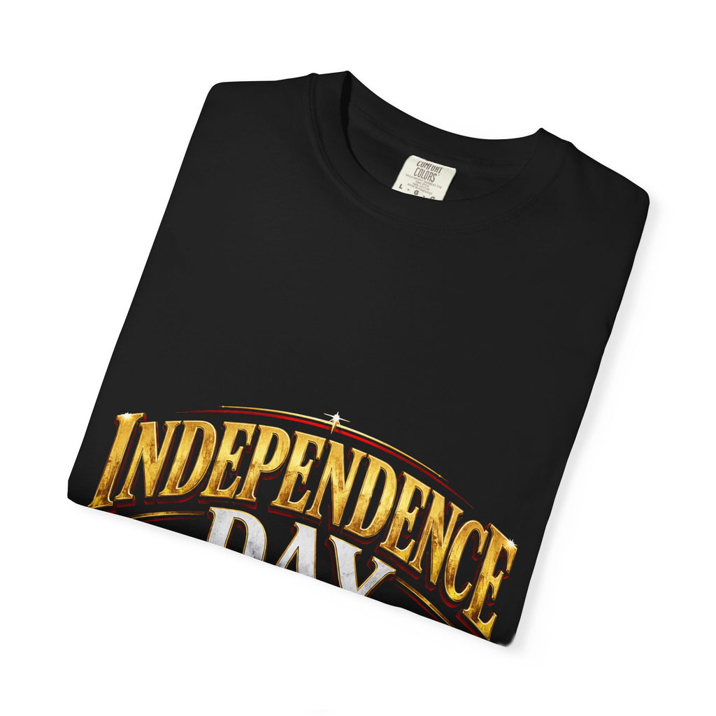 Varsity 'Independence Day' Premium Heavyweight Vintage Tee - Double-Sided Reveal Edition