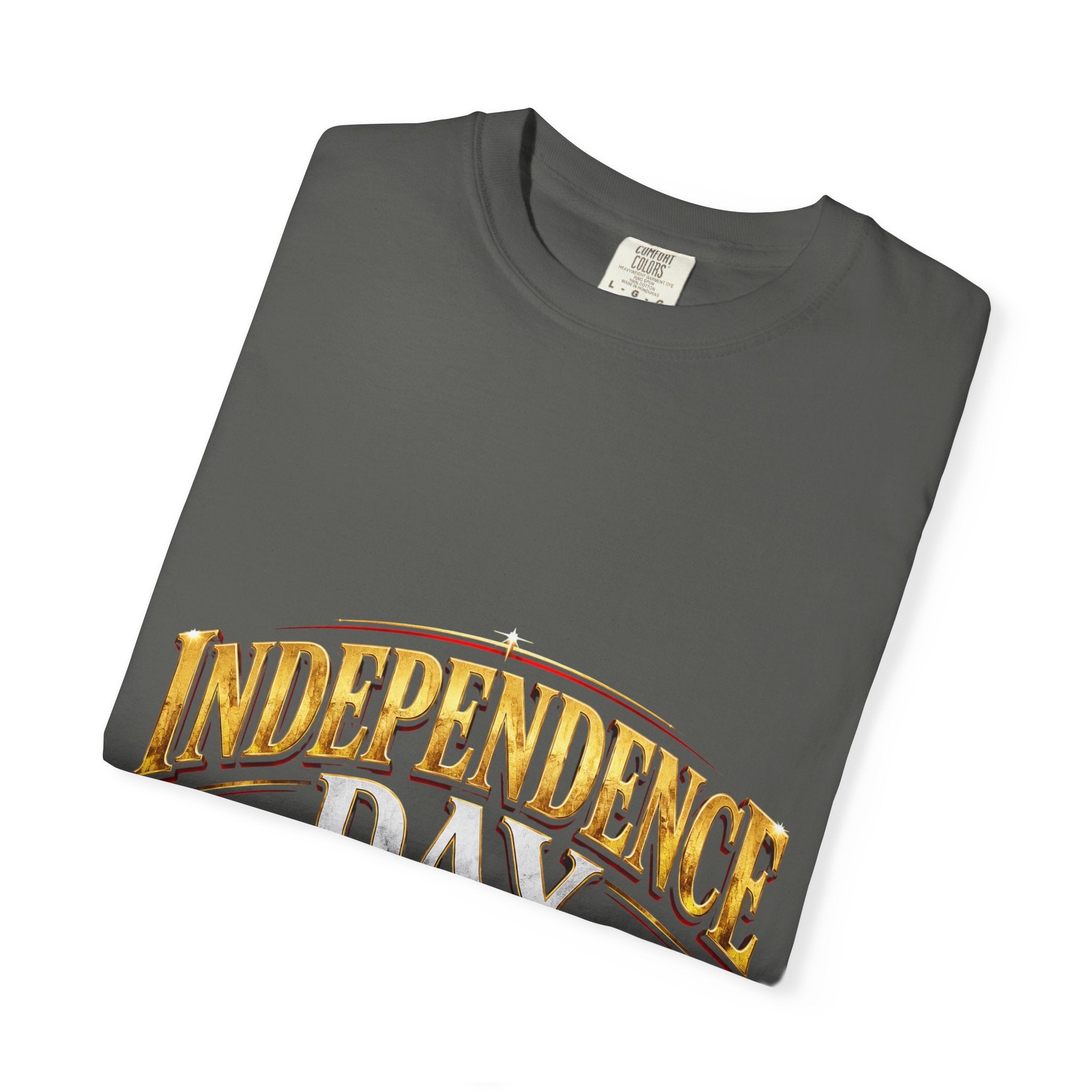 Varsity 'Independence Day' Premium Heavyweight Vintage Tee - Double-Sided Reveal Edition