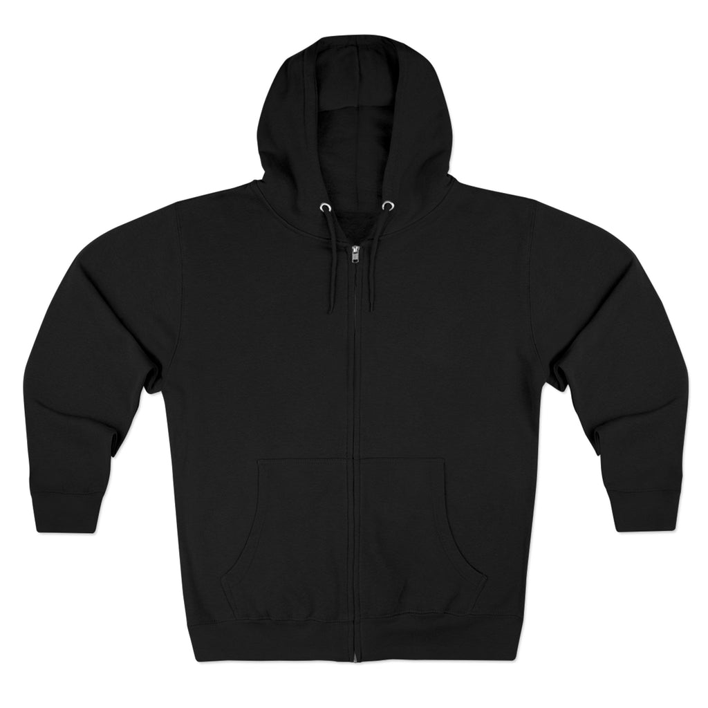 Cool Girl F.U. Queen Zip-Up Back Graphic Hoodie