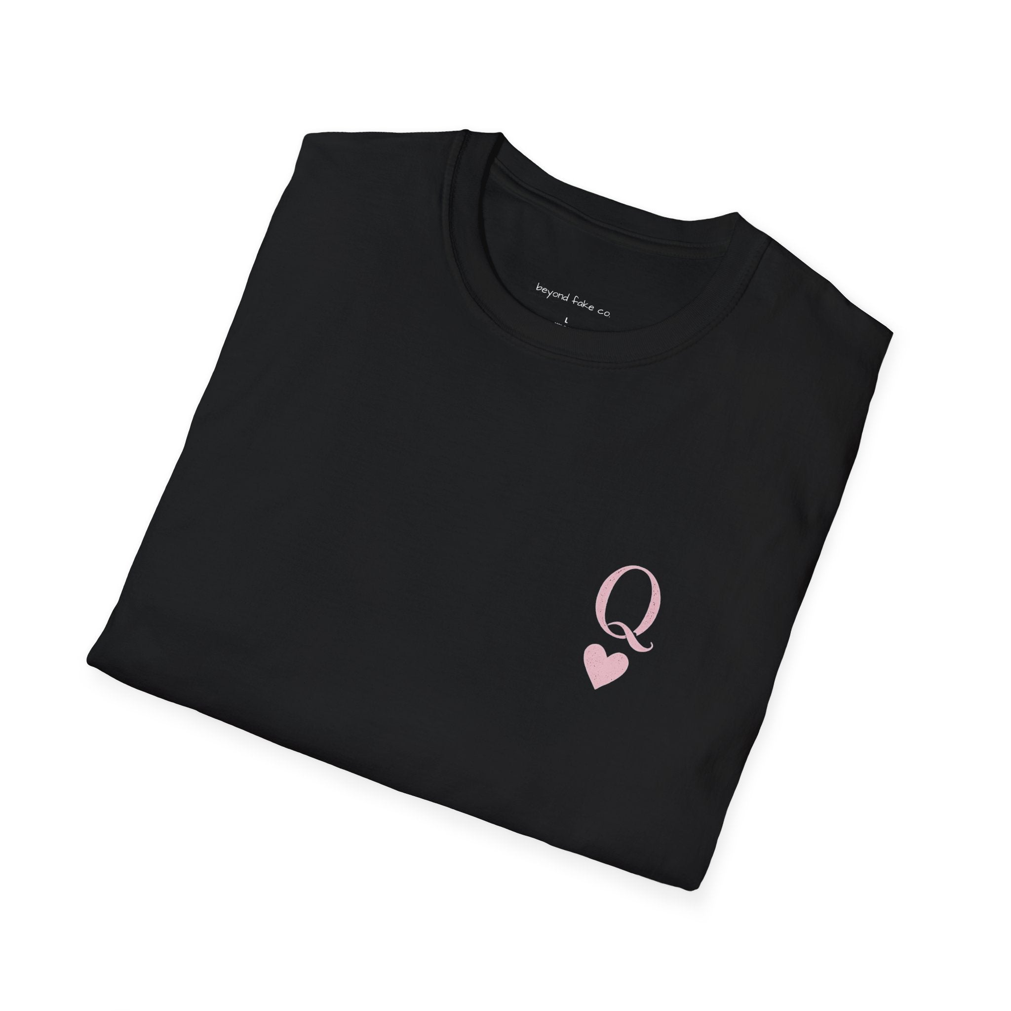 Gold Baller Queen Back Print Graphic T-Shirt