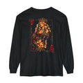 Champagne Queen Back Graphic Cotton Long Sleeve
