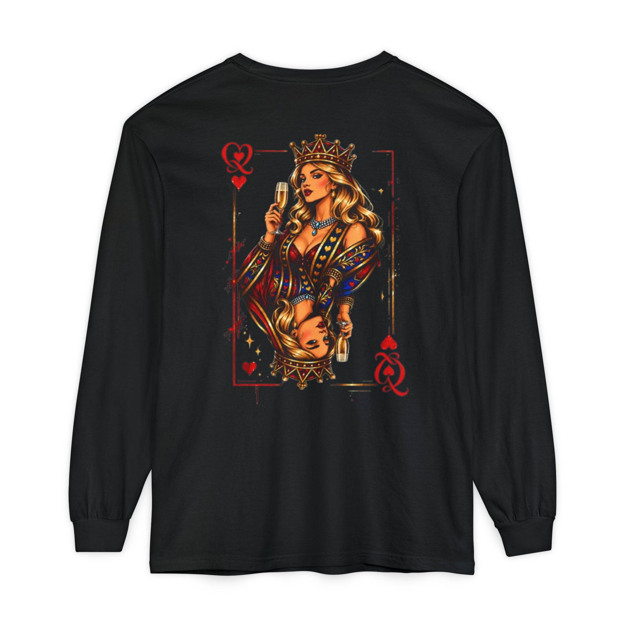Champagne Queen Graphic Long Sleeve