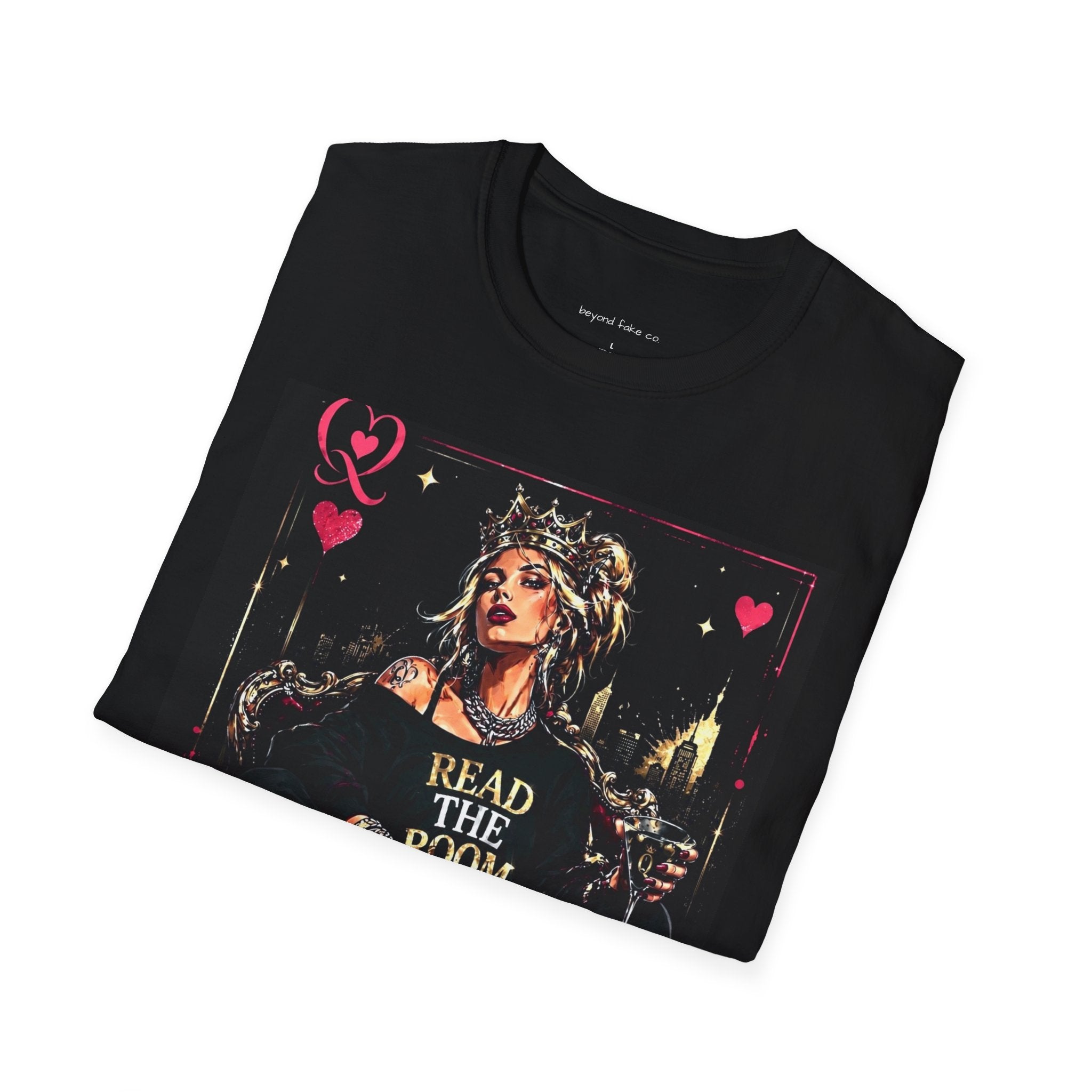 Cool Queen Soft Style Front Graphic Tee
