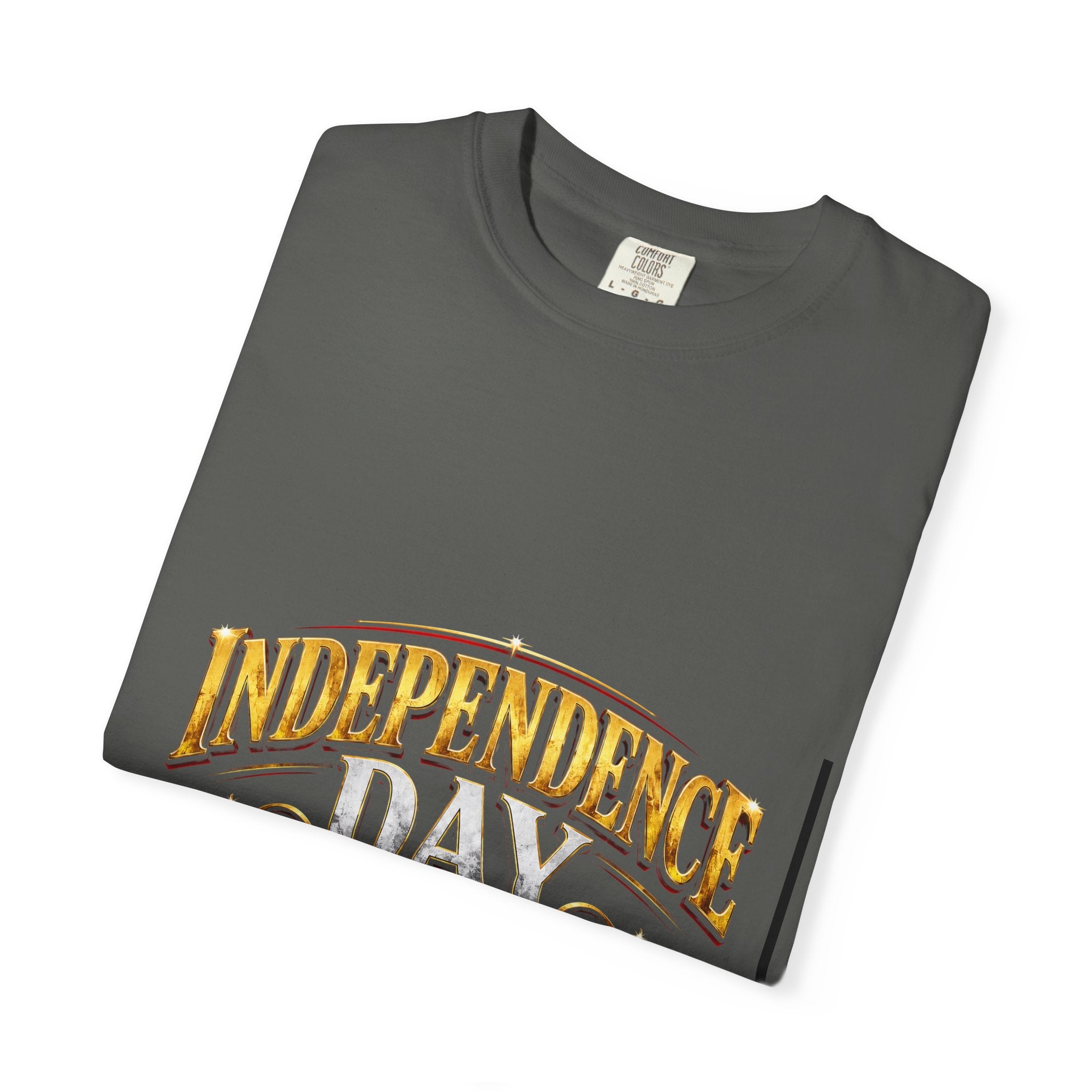 Varsity 'Independence Day' Premium Heavyweight Vintage Tee - Slogan Edition