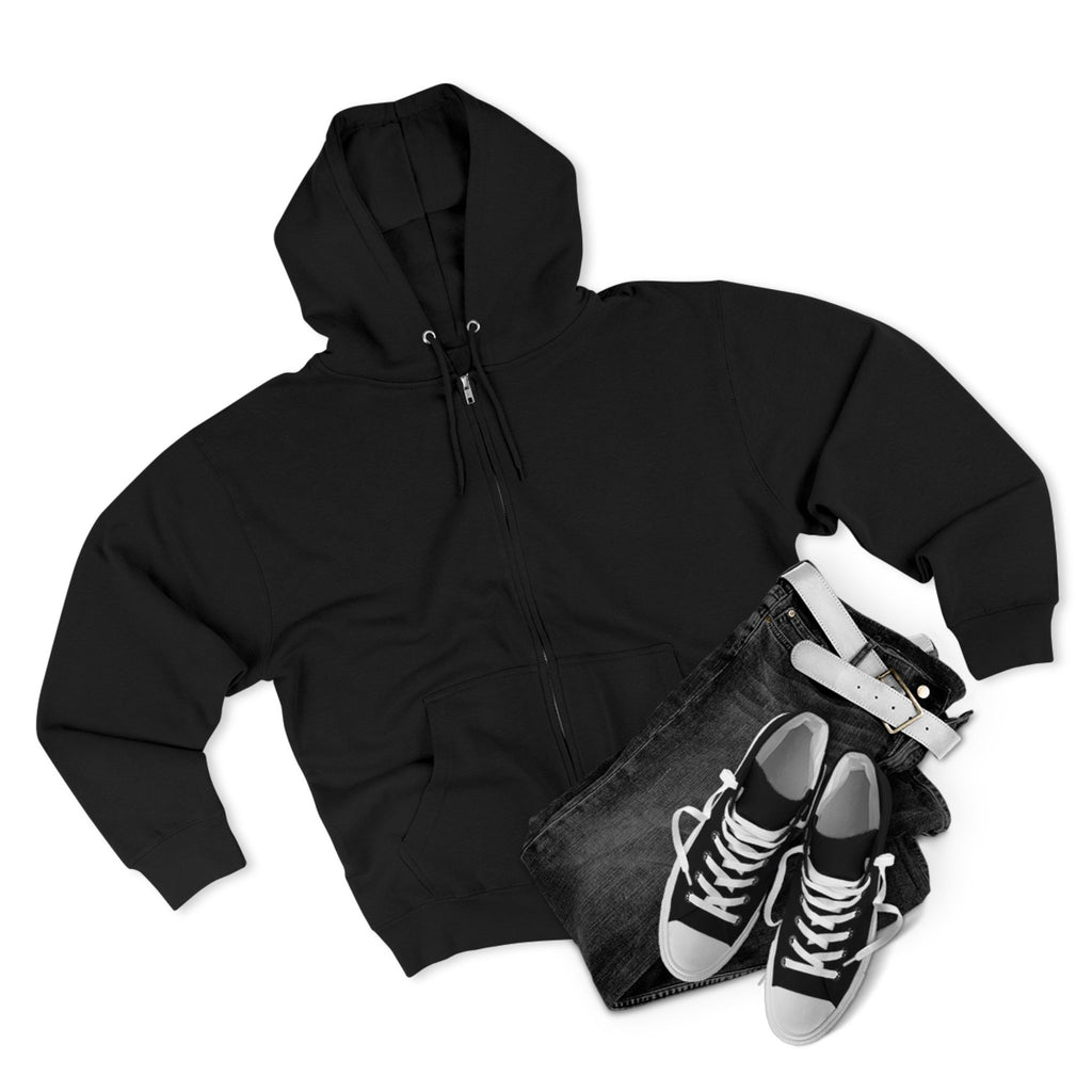 Cool Girl F.U. Queen Zip-Up Back Graphic Hoodie