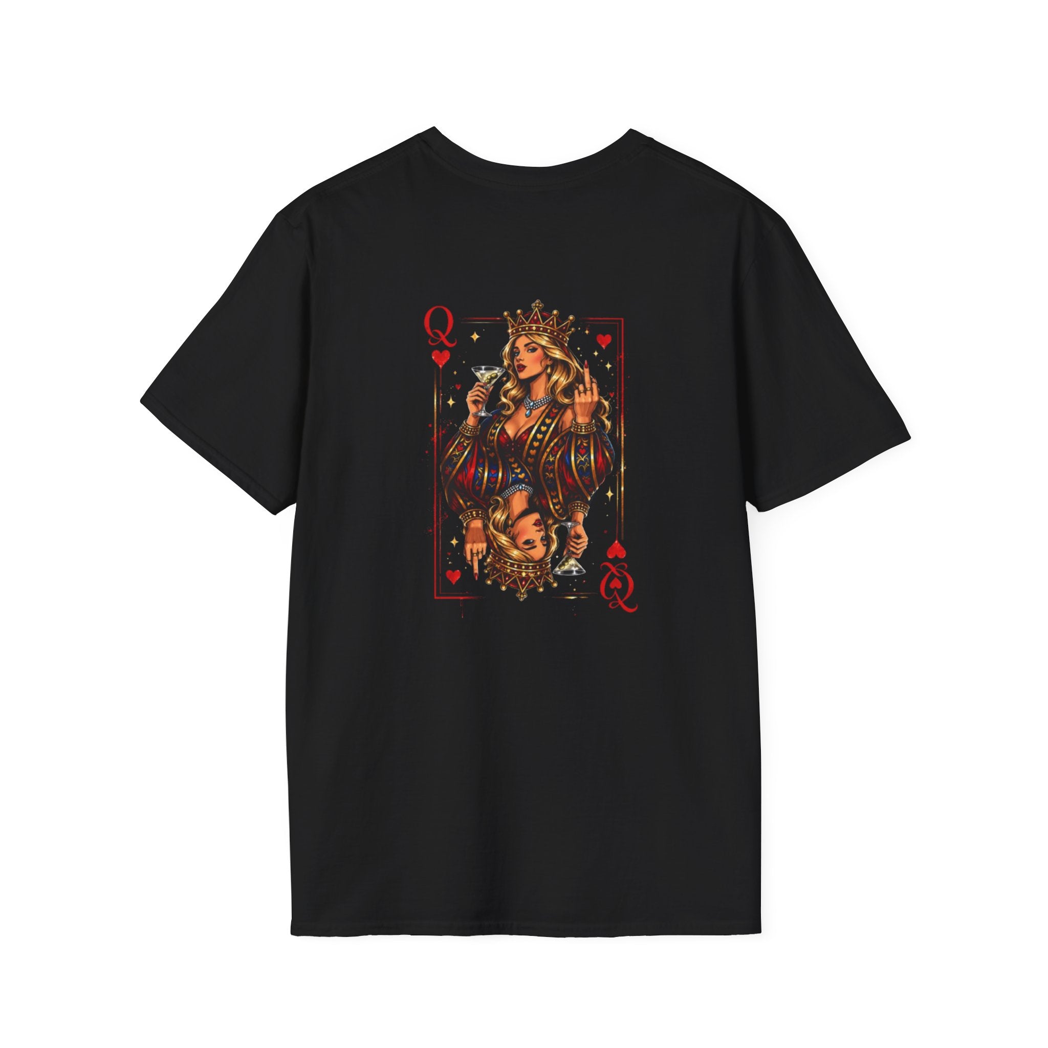 Martini F.U. Queen Soft Style Back Graphic Tee