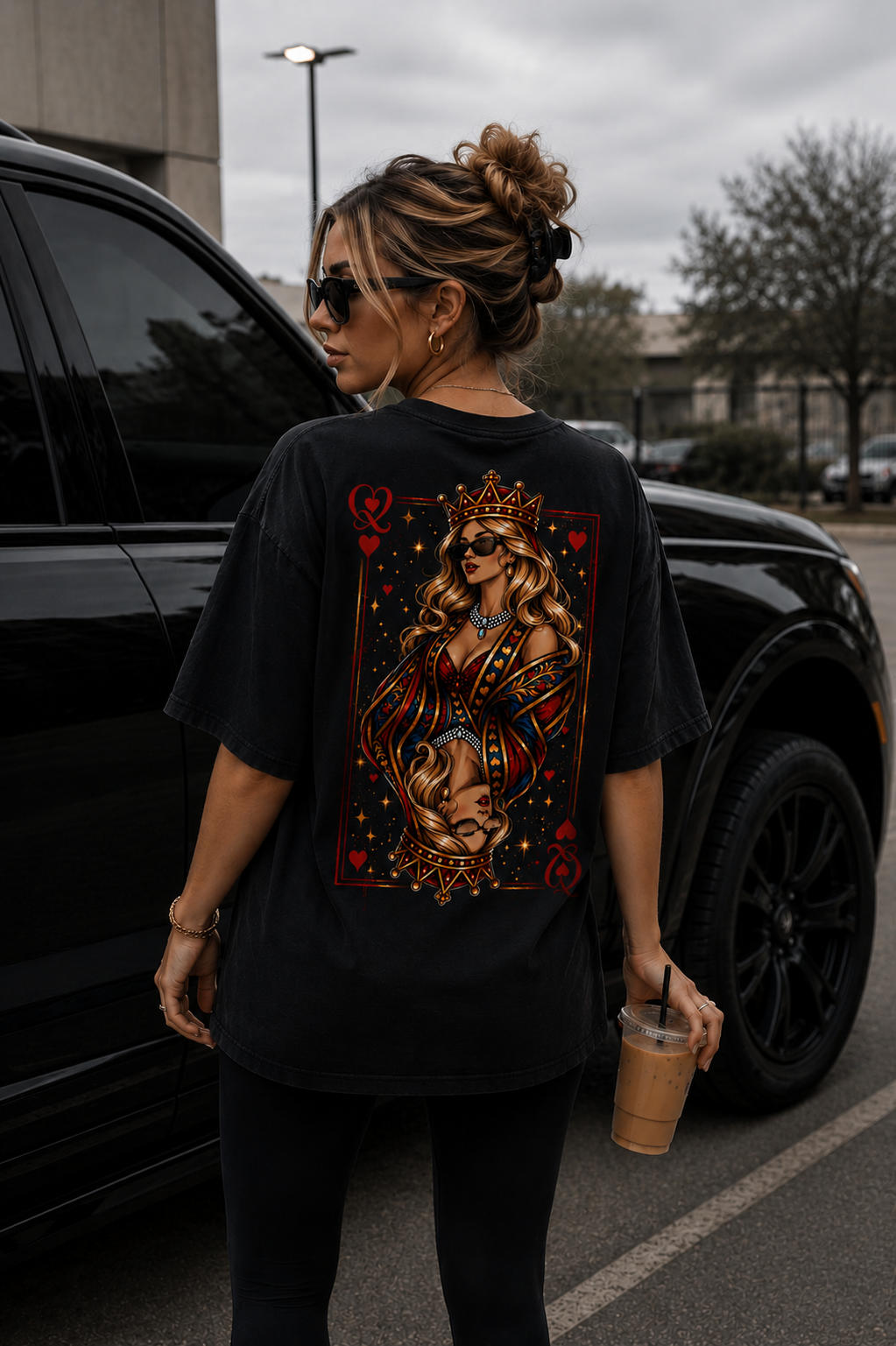 Sunglasses Queen Graphic Tee