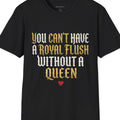 Royal Flush Front Graphic Softstyle Tee