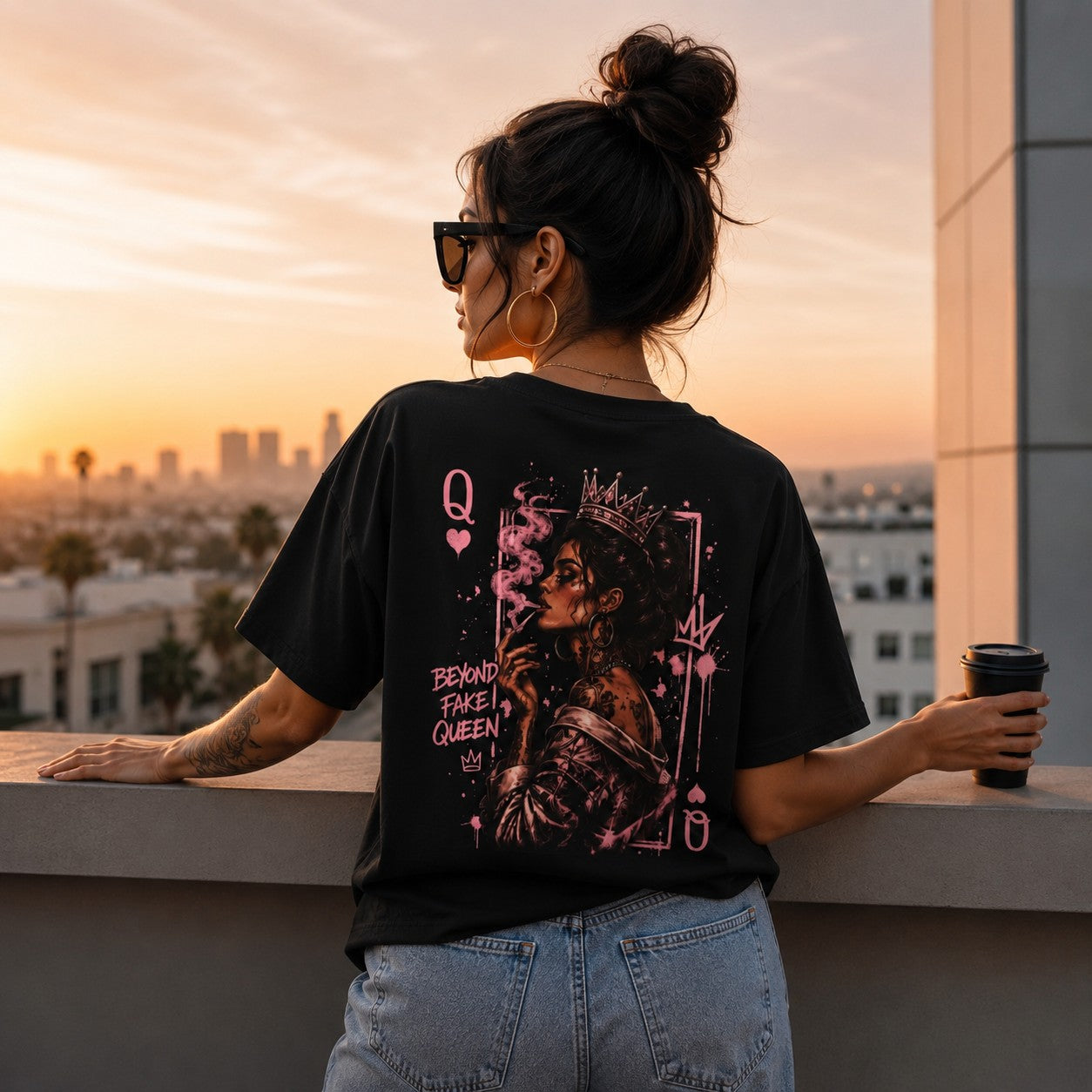 Pink Smoking Queen