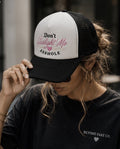 Don't Gaslight Me Asshole Trucker Hat|Funny Graphic Hat|Adjustable Snapback Cap