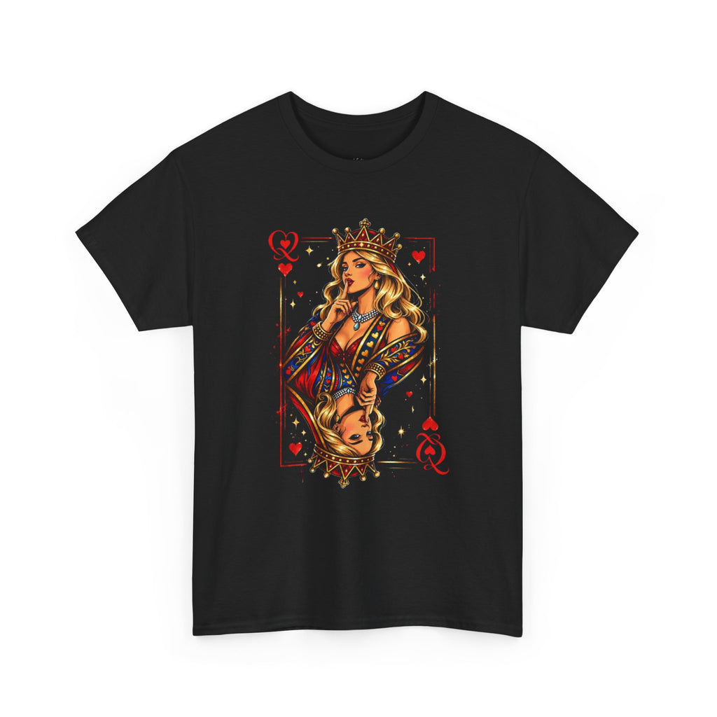 Shhh Queen Heavy Cotton Front Graphic Tee