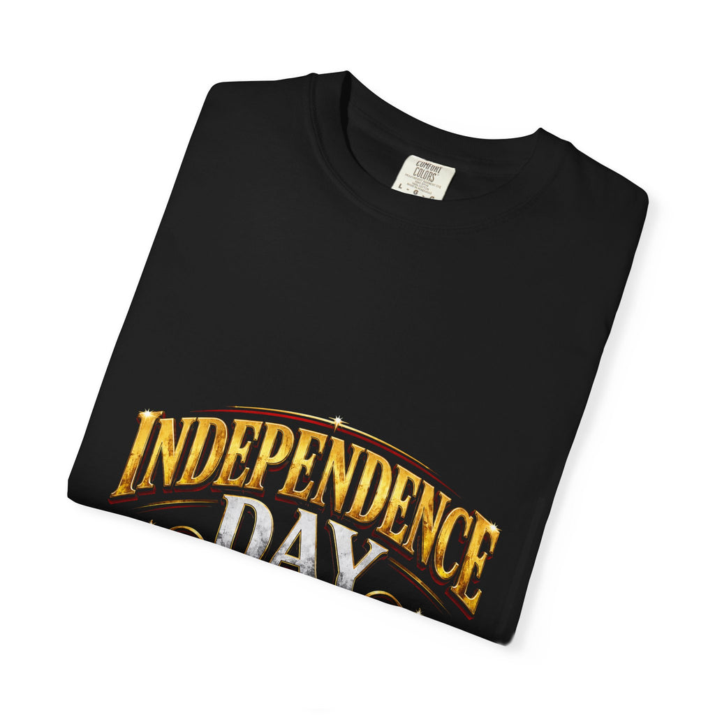 Varsity 'Independence Day' Premium Heavyweight Vintage Tee - Slogan Edition