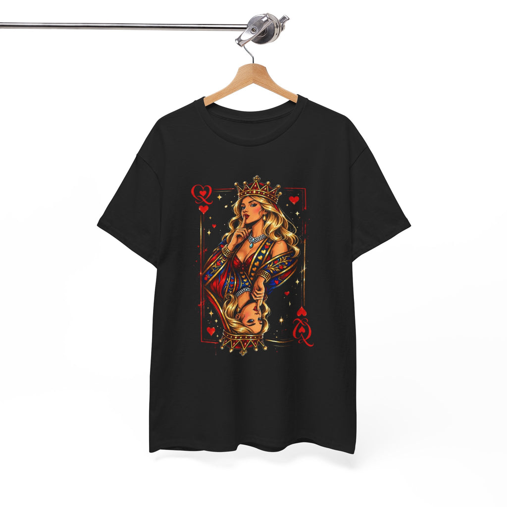Shhh Queen Heavy Cotton Front Graphic Tee