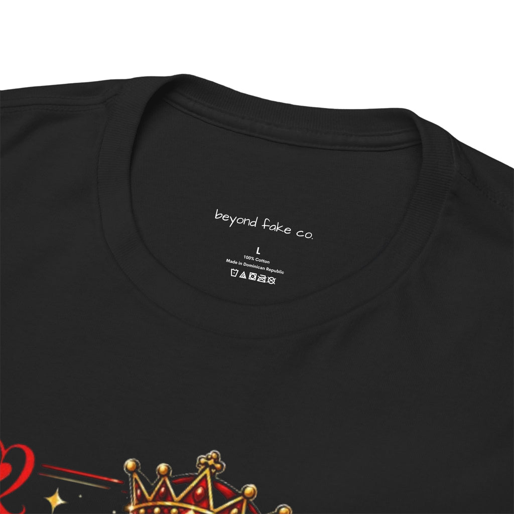 Shhh Queen Heavy Cotton Front Graphic Tee