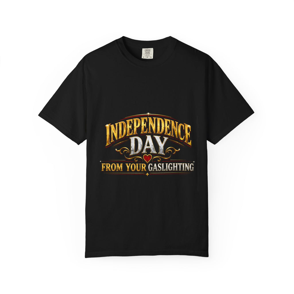 Varsity 'Independence Day' Premium Heavyweight Vintage Tee - Slogan Edition