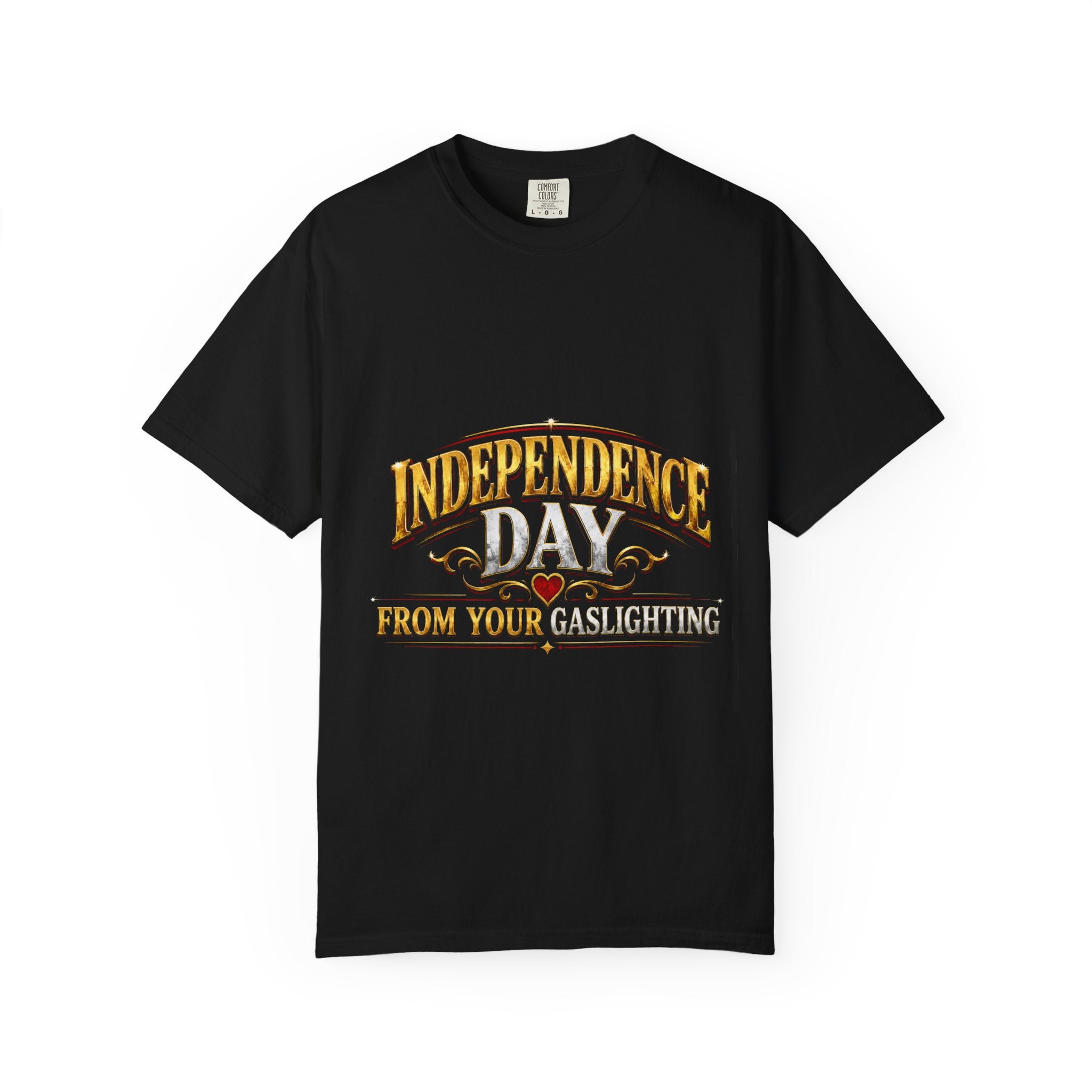 Varsity 'Independence Day' Premium Heavyweight Vintage Tee - Slogan Edition