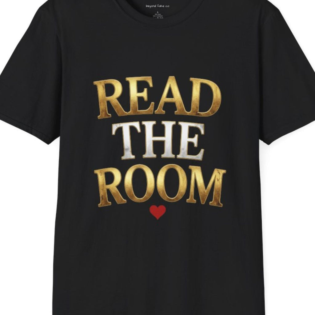 Read The Room Front Graphic Soft Style Tee