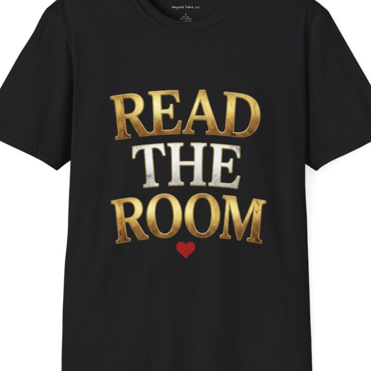 Read The Room Front Graphic Soft Style Tee