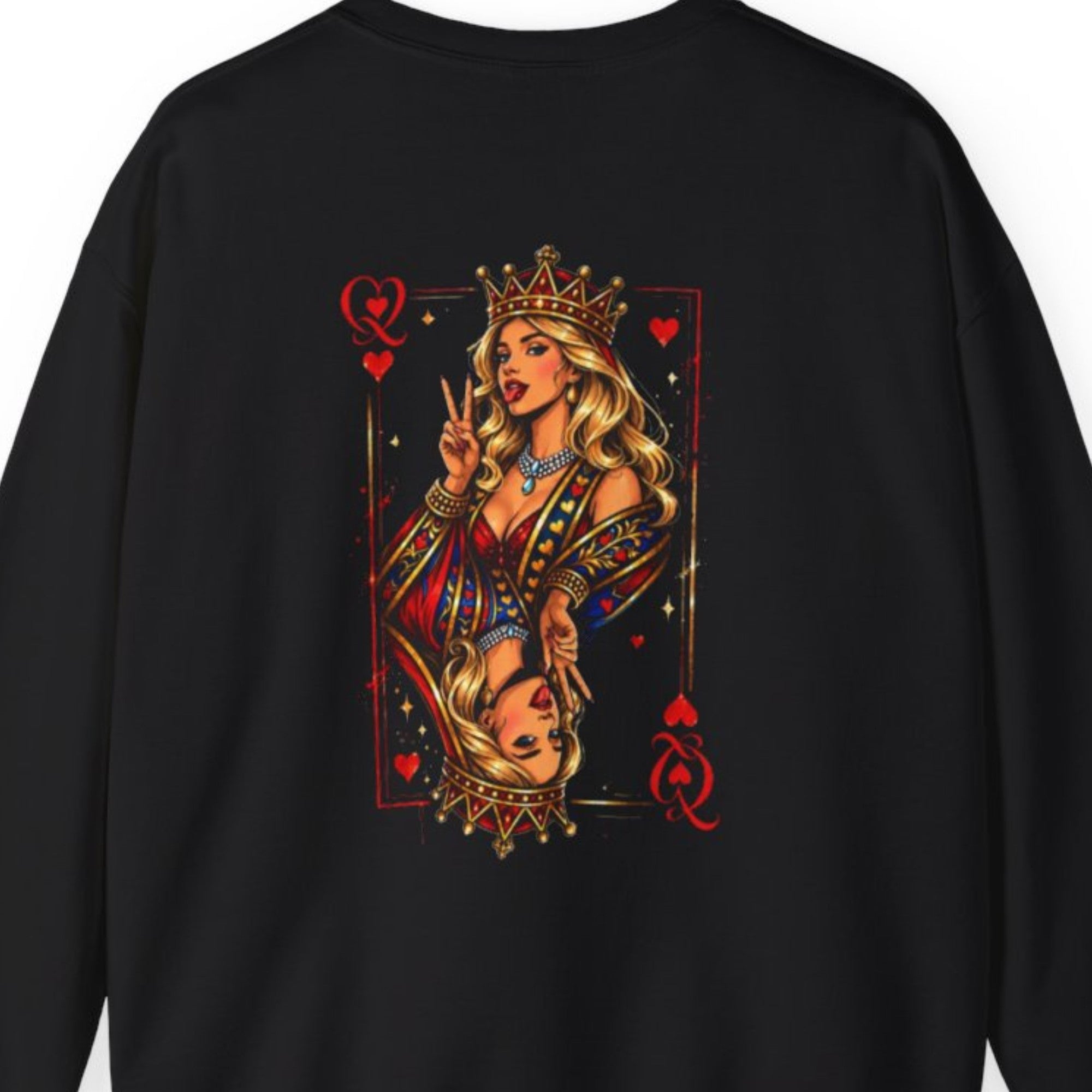 Cheeky Peace Queen Graphic Crewneck