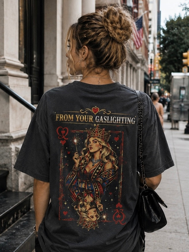 Varsity 'Independence Day' Premium Heavyweight Vintage Tee - Double-Sided Reveal Edition