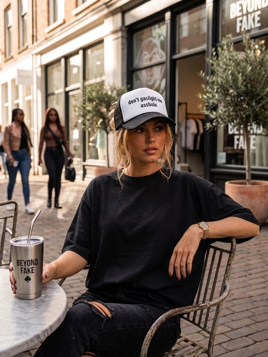 Anti-Gaslighters Trucker Hat